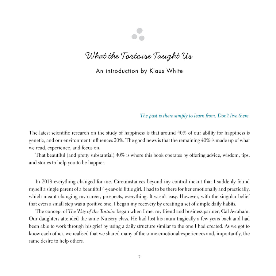 What the Tortoise Taught Us - New Book - The Way of the Tortoise